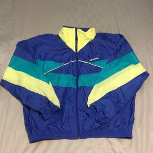 Vintage Adidas Windbreaker zip up Jacket Large